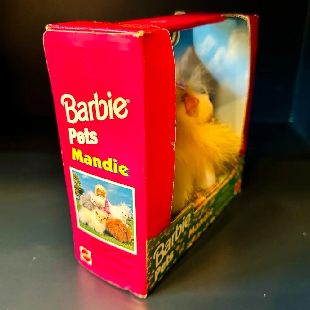 Barbie Pets Mandie Cream Dog NEW